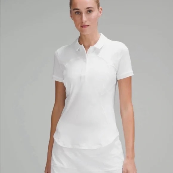 lululemon athletica White Button Down Shirt - Picture 1 of 4